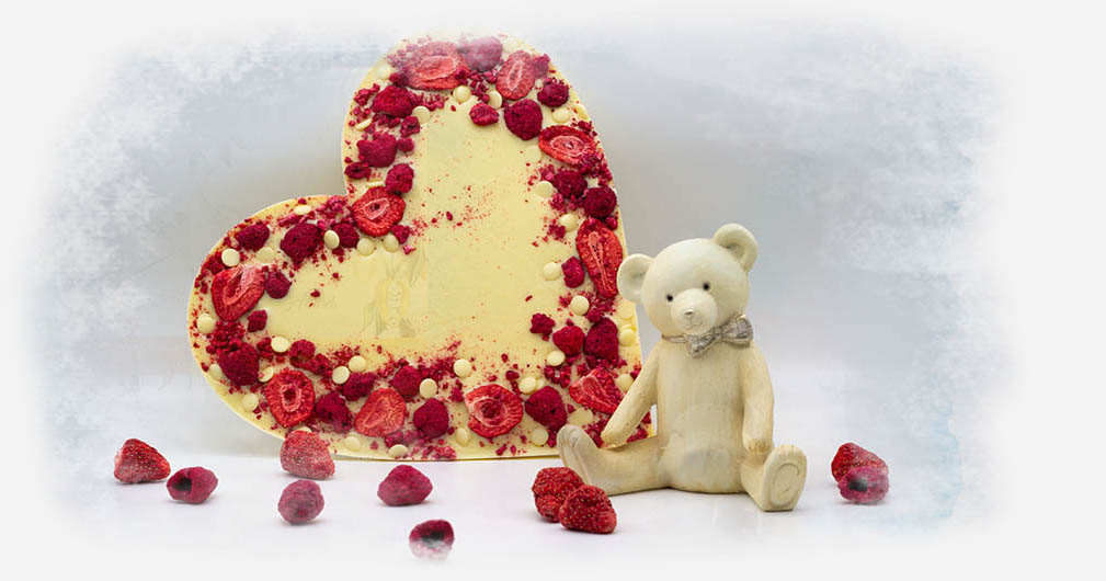 Give a chocolate heart