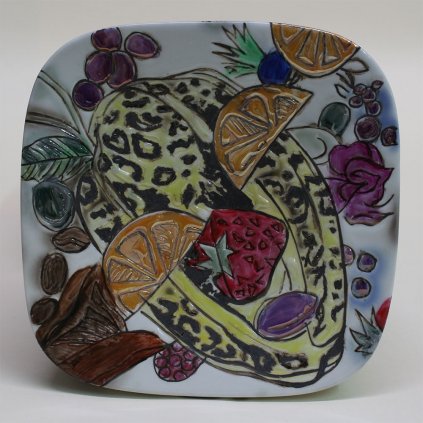 Ceremoniální dóza Závody ovocníčků B