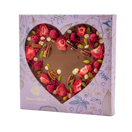 Malé srdce z mléčné čokolády II